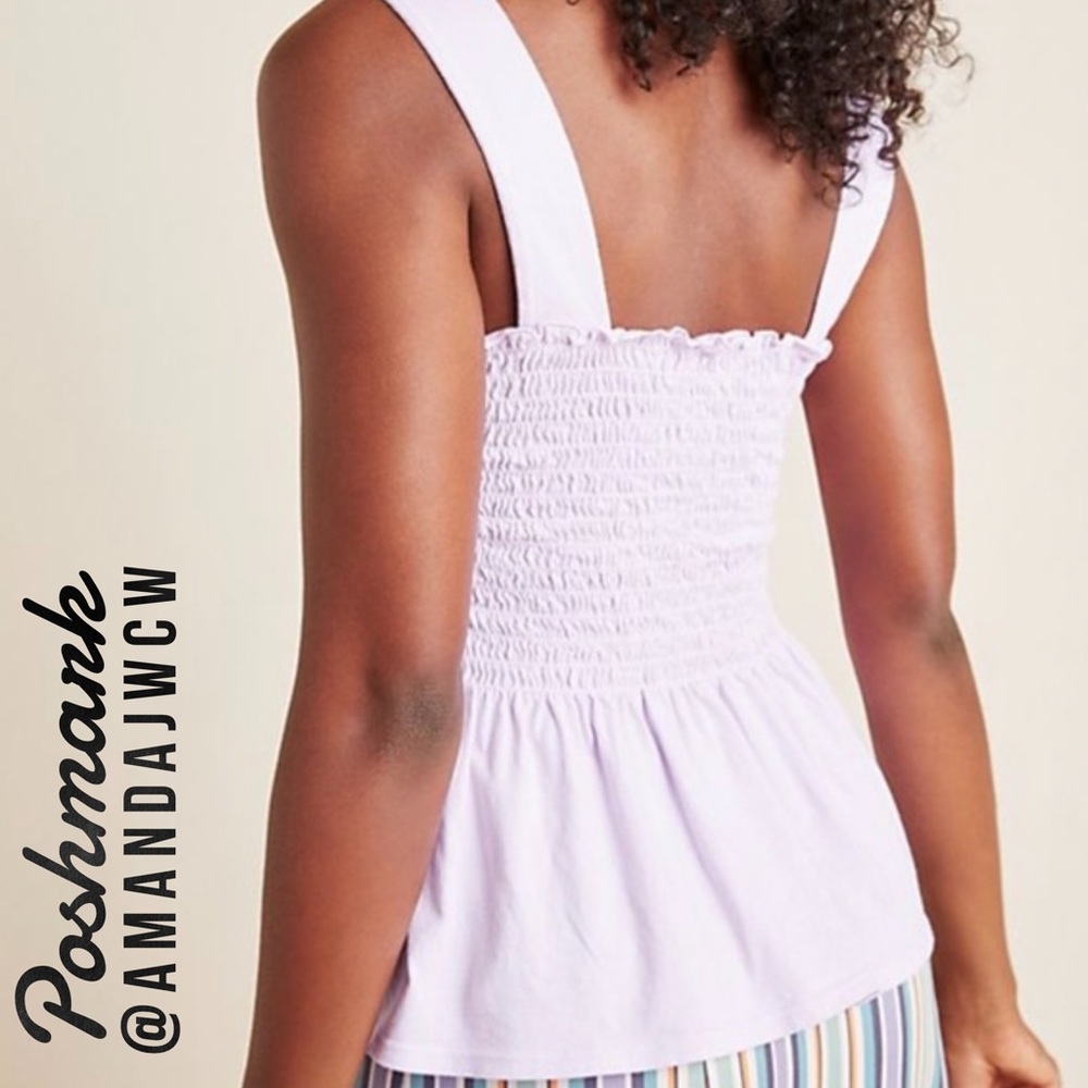 Anthropologie T.La Sivan Smocked Tank - NWT - Picture 3 of 7